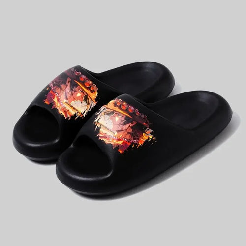 Infradito One Piece Ace Flames