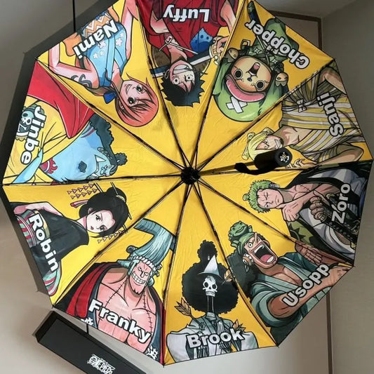 Ombrello One Piece - Monkey D. Luffy Gear 5 Nika (Giallo)