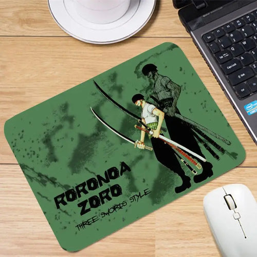 Tapis de Souris One Piece - Roronoa Zoro Style Wano Kuni (Vert)